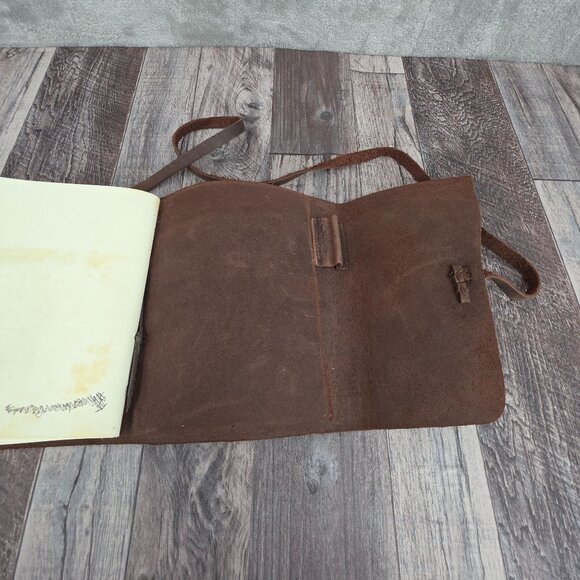 Jofelo Refillable Leather Bound Journal Handmade Writing Antique Vintage Diary - Picture 6 of 11